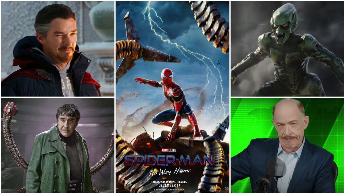  Spider-Man: No Way Home [Blu-ray] : Tom Holland, Zendaya,  Benedict Cumberbatch, Jacob Batalon, Jon Favreau, Jamie Foxx, Willem Dafoe,  Alfred Molina, Benedict Wong, Tony Revolori, Marisa Tomei, Andrew Garfield,  Tobey Maguire