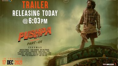 Pushpa Trailer Day Trends On Twitter As Makers Share Another Mass Poster Of Allu Arjun!