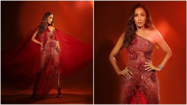 Christmas Arrives Early for Malaika Arora as She Picks a 'Red Hot' Outfit For Her New Outing