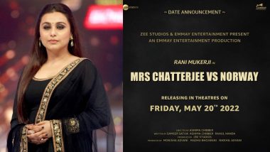 Rani Mukerji’s Mrs Chatterjee Vs Norway To Release In Theatres On May 20, 2022!