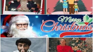 Entertainment News | B-town Celebs Shower 'Merry Christmas' Greetings for Fans