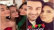 Entertainment News | Alia Bhatt, Ranbir Kapoor Celebrate Christmas Family-style