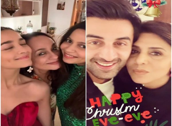 Entertainment News | Alia Bhatt, Ranbir Kapoor Celebrate Christmas Family-style