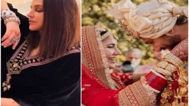 Entertainment News | This is What Neha Dhupia Wore at Vicky Kaushal, Katrina Kaif's Sangeet