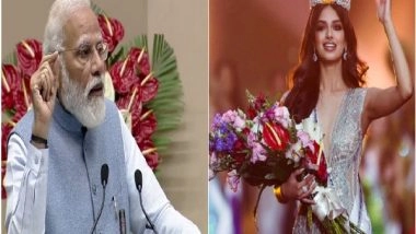 Entertainment News | PM Modi Congratulates Miss Universe 2021 Harnaaz Sandhu