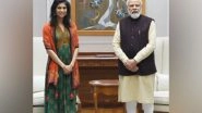 World News | IMF Chief Economist Gita Gopinath Calls on PM Modi