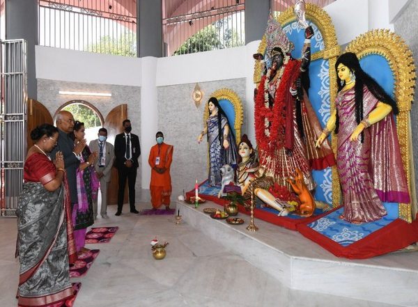 President Ram Nath Kovind Inaugurates Dhaka's Historic Kali Mandir Destroyed by Pakistan Army in 1971