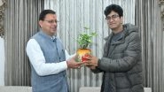 Entertainment News | Lyricist Prasoon Joshi Meets Uttarakhand CM Pushkar Singh Dhami