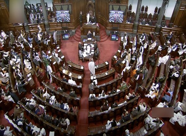 India News | Election Laws (Amendment) Bill Passed in Rajya Sabha Amid Din