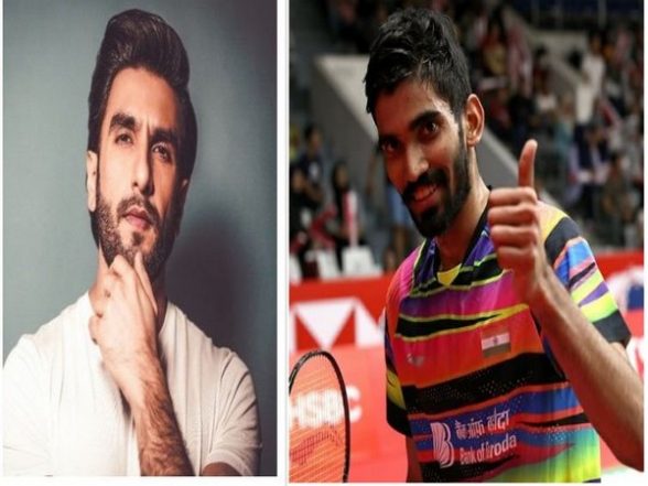 Entertainment News | Ranveer Singh Hails Badminton Player Kidambi Srikanth's Win - Vimarsana News