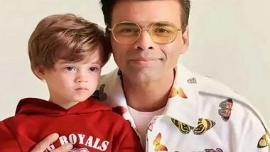 Entertainment News | Karan Johar Shares Cute Video of Him Auditioning His Four-year-old Son Yash