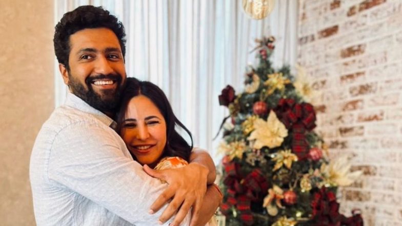 Vicky Kaushal Calls Katrina Kaif ‘Meri Christams’ As He Hugs Her in an Adorable Photo (View Photo)