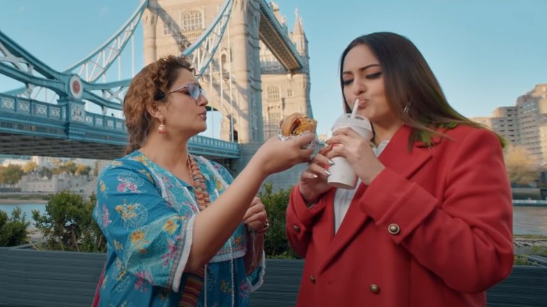 Double XL Movie Announcement: Sonakshi Sinha and Huma Qureshi’s Film Gives Out a Strong Message on Fat Shaming in India! (Watch Video)