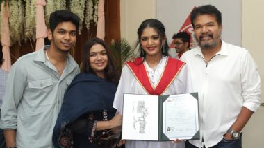 Director Shankar’s Daughter Is Officially Dr Aditi Shankar, Pics From Her Graduation Day Ceremony Are Unmissable