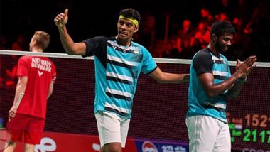 Satwiksairaj Rankireddy-Chirag Shetty vs Mohammad Ahsan-Hendra Setiawan India Open 2022 Badminton Live Streaming Online: Know TV Channel & Telecast Details of Men’s Doubles Final Match Coverage