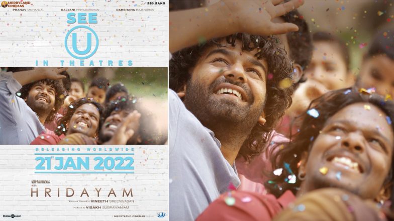 Hridayam Starring Pranav Mohanlal, Kalyani Priyadarshan, Darshana Rajendran Has Not Been Postponed, Film to Release on January 21 (Read Statement)