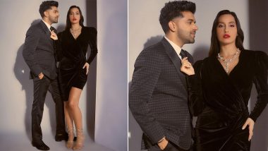 Guru Randhawa and Nora Fatehi Raise the Temperature in Stunning Pictures From Their Bigg Boss 15 Appearance (View Pics)