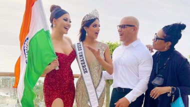 Harnaaz Sandhu Brings Miss Universe 2021 Title Home, Meets Urvashi Rautela Who Was Part of the Jury at Beauty Pageant