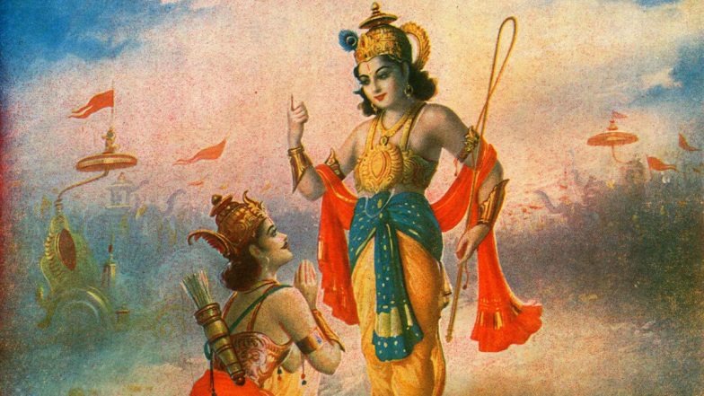 Troyers Park in Canada’s Brampton Renamed As ‘Shri Bhagavad Gita Park’, Will Have Sculptures of Lord Krishna and Arjuna on Chariot, Says Haryana Govt
