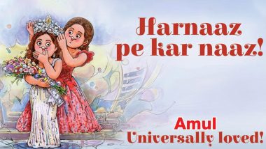 'Harnaaz Pe Kar Naaz': Amul Pays Tribute To Miss Universe 2021 Harnaaz Sandhu with Topical Advertisement