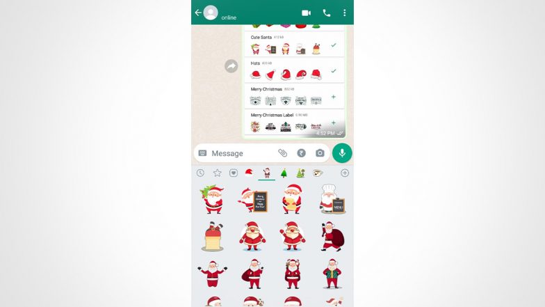 Christmas Stickers For WhatsApp