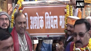 India News | Agra's 'Ghatiya Azam Khan Road' Renamed After Former VHP Leader Ashok Singhal