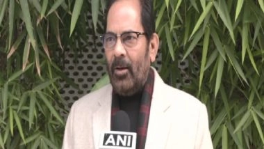 India News | Oppn Hampering Parliament's Productivity, Exposing Themselves: Mukhtar Abbas Naqvi