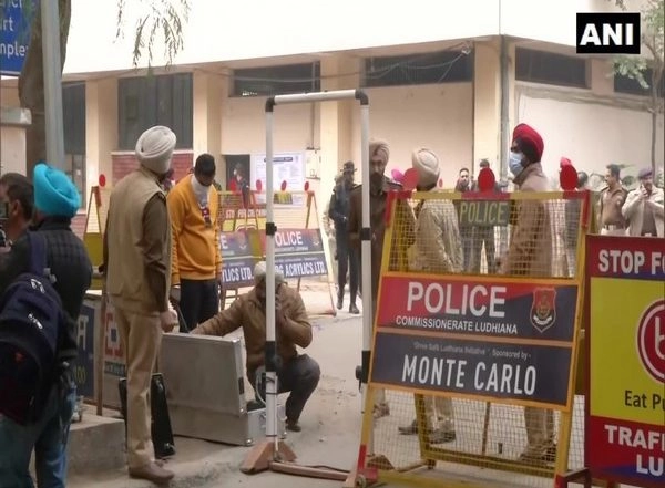 India News | Security Tightens Outside Court Complex After Blast in Ludhiana