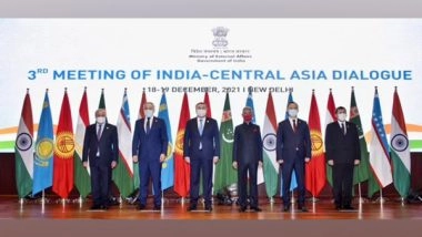 World News | COVID-19: India, Central Asian Nations Support Restoration of Tourism, Business Ties