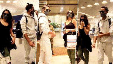 Shahid Kapoor and Mira Rajput Kapoor Head for a Vacation to Celebrate the New Year 2022! (Watch Video)