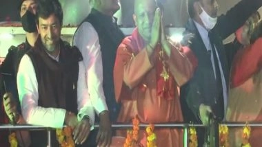 India News | UP Polls: BJP Fulfilled Promises of Ram Mandir, Abrogation of Article 370 in J-K, Says Yogi