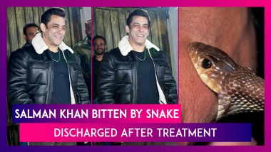 Salman Khan Bitten By Snake, Discharged After Treatment