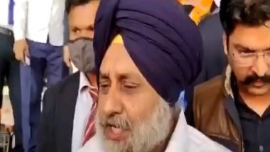 India News | Punjab Polls 2022: SAD's Sukhbir Badal Announces Deputy CM Will Be from BSP if Their Alliance Forms Govt
