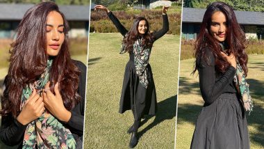 Surbhi Jyoti Raises the Temperature in Winters of Rishikesh As the Actress Posts Pictures on Social Media From Her Holiday Vacation!