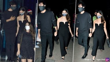 Lovebirds Ranbir Kapoor And Alia Bhatt Get Photographed Post Rohit Dhawan’s Birthday Bash (View Pics)