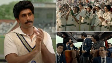 83 Song Bigadne De: Latest Single From Ranveer Singh’s Sports Drama Celebrates Team India (Watch Video)