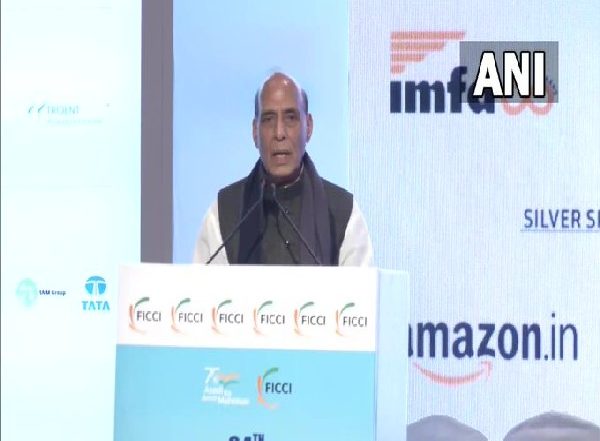India News | We Are Urging Countries to Manufacture Defence Equipment in India for Domestic Use, Exports: Rajnath Singh