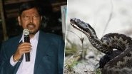 &lsquo;Snakebite-Caused Disability Major Concern&rsquo;, Says Union Minister Ramdas Athawale