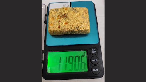 Hyderabad: Customs Officials Seize 1.19 kg Gold Concealed by Passenger in Rectum at Rajiv Gandhi International Airport