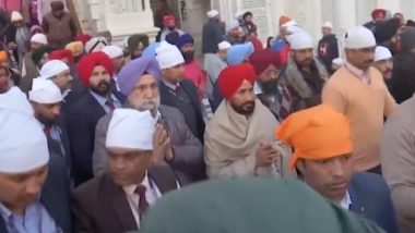 Punjab CM Charanjit Singh Channi Visits Golden Temple After Lynching Due to Sacrilege Attempt