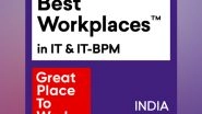 Business News | TO THE NEW Recognized by Great Place to Work as One of the Top 25 India's Best Workplaces in IT and IT-BPM