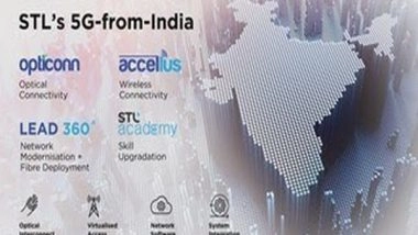 Business News | STL Unveils Its 5G-from-India Offering at IMC 2021