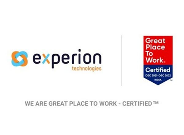 Business News | Experion Technologies is Now Great Place to Work - Certified™