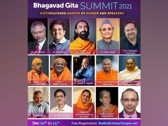 Business News | Renowned Speakers from All over World to Attend JKYog Bhagavad Gita Summit - Vimarsana News