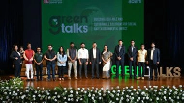 Business News | Adani Announces Annual Prize for Social Enterprise