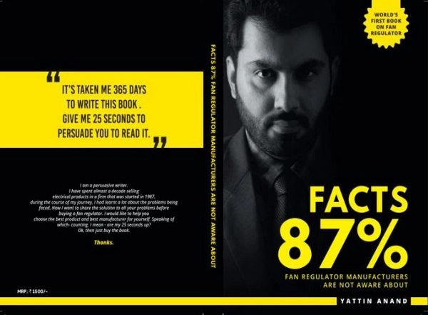 Business News | World's First Book on Fan Regulator to Create Industry Awareness About the Niche Product