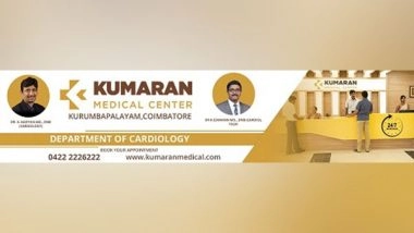 Business News | Kumaran Medical Center Advises Ways to Prevent Heart Diseases During Winters