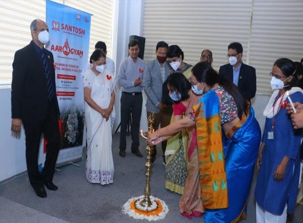 Business News | Santosh Deemed to Be University, Hosts Aarogyam, a Competitive Event to Boost Young Researchers' Spirit
