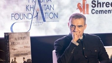 Business News | Senior Journalist Anshul Chaturvedi Debuts with Historical Fiction Novel on Subhas Chandra Bose, Titled 'A Bird from Afar' at Kitaab Festival