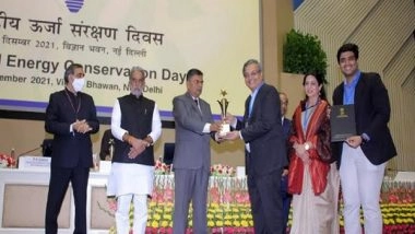 Business News | Spray Engineering Devices Limited Bags National Energy Efficiency Innovation Award-2021